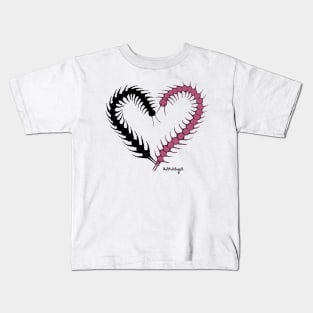 Centipede Heart Kids T-Shirt